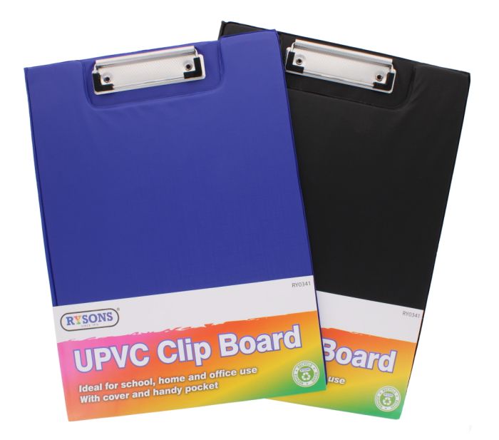 Rysons UPVC Clip Board With Cover