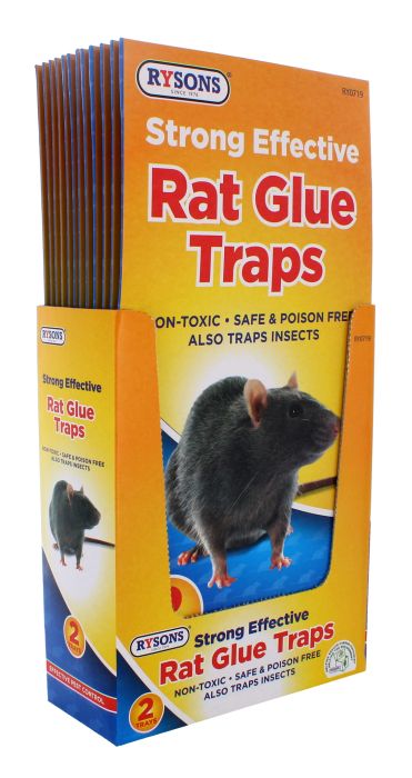 Rysons Rat Glue Traps 2 pc