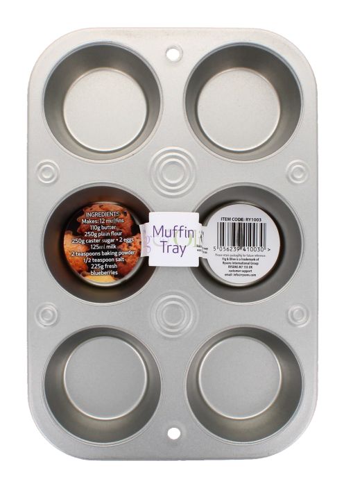 Fig & Olive Muffin Tray 6 Cup