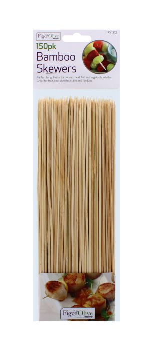 Fig & Olive Bamboo Skewers 150 pack