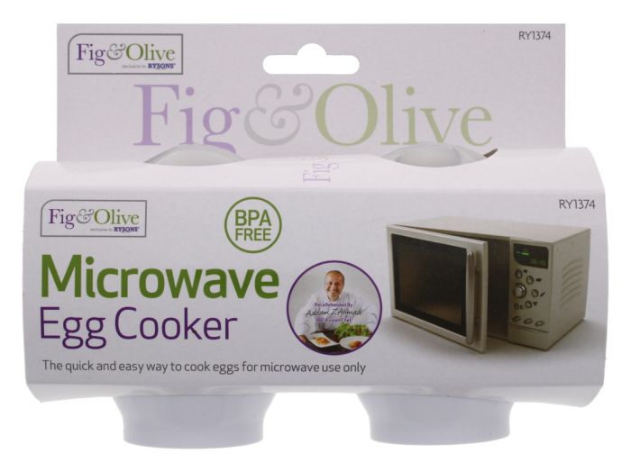 Fig & Olive Microwave Egg Cooker 2 pc