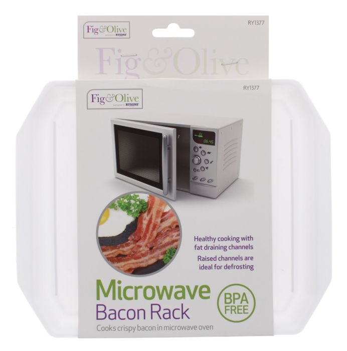 Fig & Olive Microwave Bacon Rack 1pc