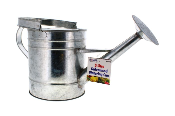 Rysons Galvanised Watering Can 5L