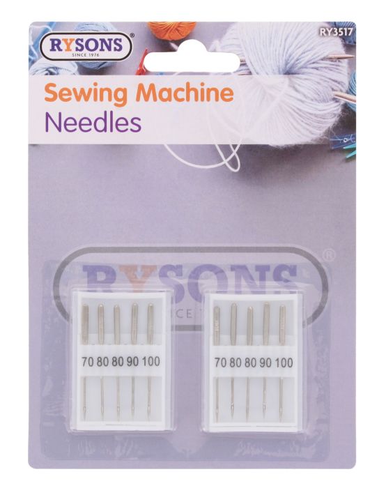 Rysons Sewing Machine Needles 10 pack