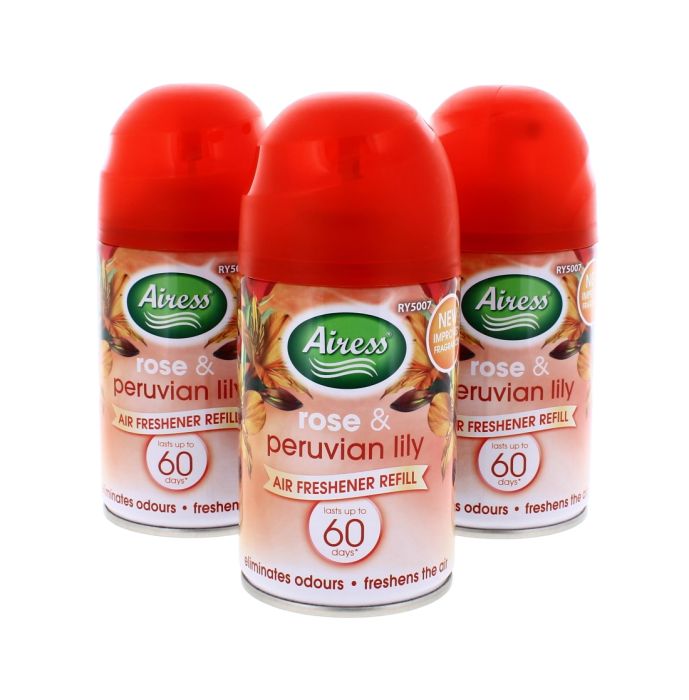 Airess Air Freshener Refill Rose & Peruvian Lily 250ml