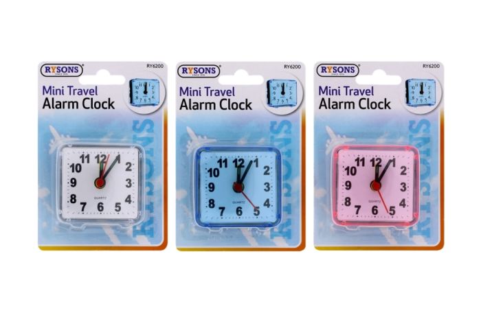 Rysons Mini Travel Alarm Clock