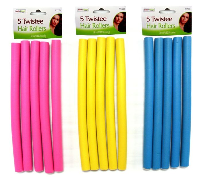 Health & Beauty Twistee Hair Rollers 5 pack