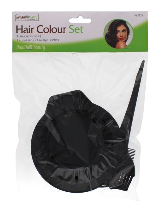 Health & Beauty Hair Colour Set 3 pcs