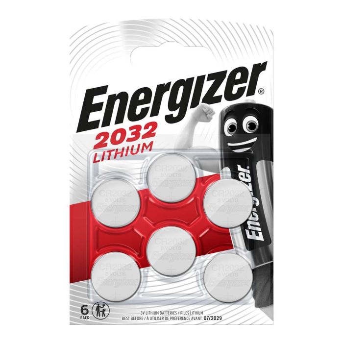 Energizer CR2032 Lithium Batteries 6 pack