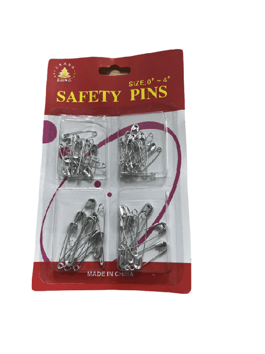 Safety Pins - Assorted Sizes