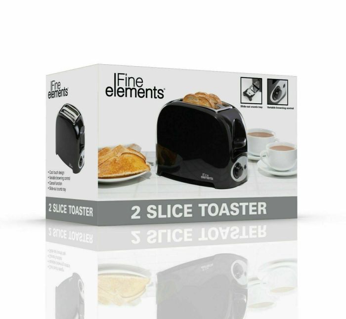 Fine Elements 2 Slice Toaster