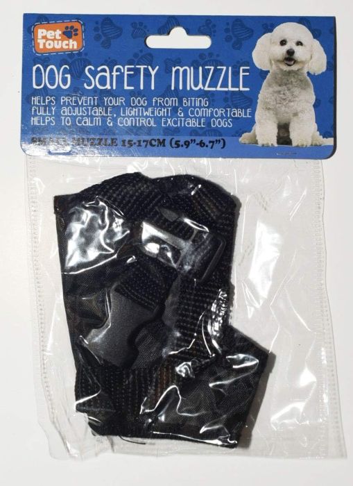 Pet Touch Dog Safety Muzzle Small