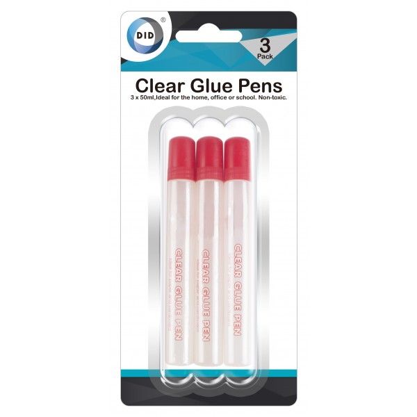 DID Clear Glue Pens 3 pack