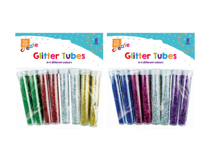 Glitter Tubes 8pk
