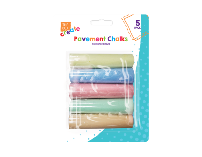 The box Pavement Chalks 5 pack
