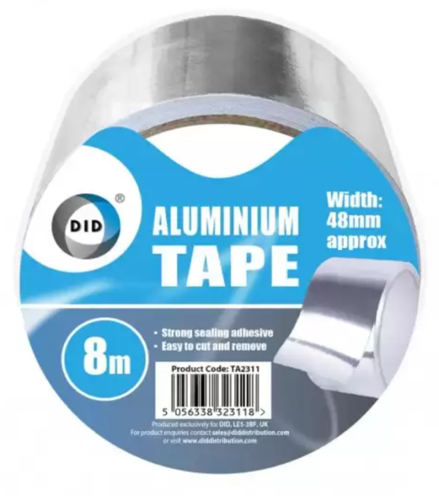 DID Aluminium Tape 48mm x 8m