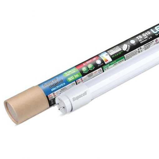 Supacell T8 G13 Led Tube Cool 2Ft 9/18W