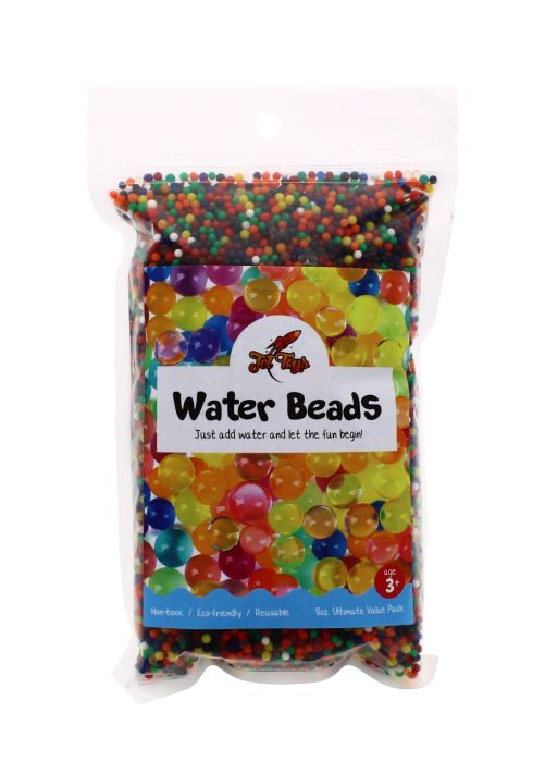 Multi-Coloured Reusable Water Gel Beads 225g