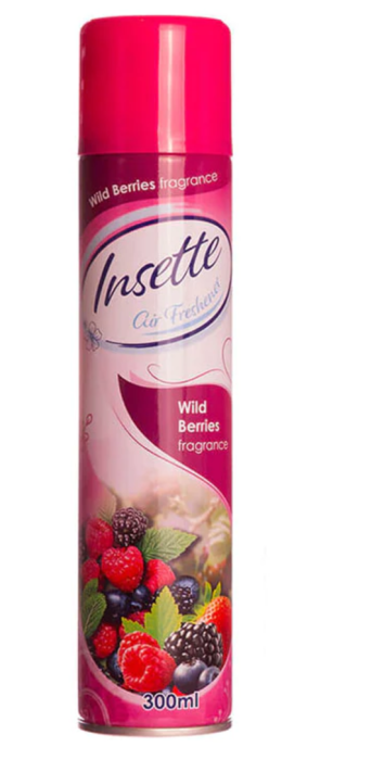 Insette Air Freshener Wild Berries 300ml 12 pack