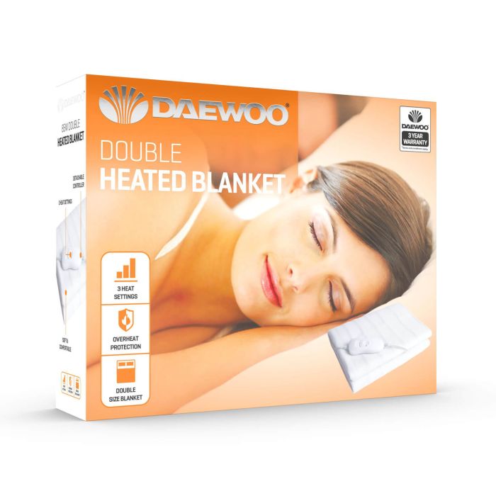 Daewoo 85w Double Heated Blanket