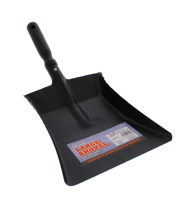 Rysons Black Large Metal & Plastic Shovel