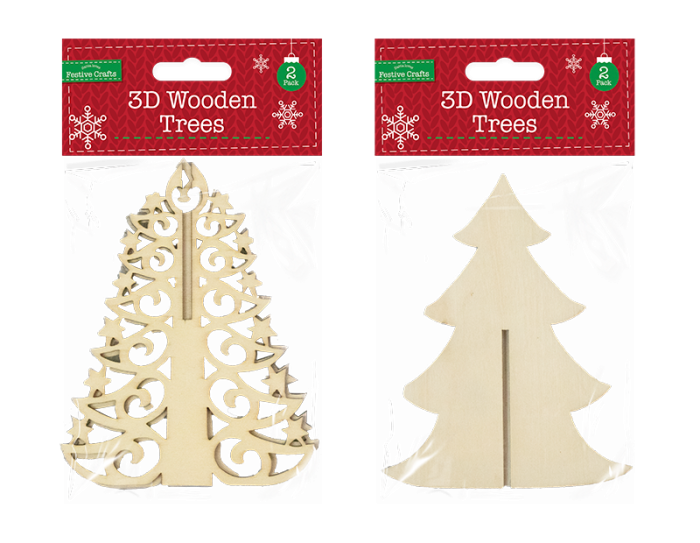 Christmas 3D Wooden Tree