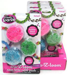 Cra-Z-Loom Neon Brite Refill pack