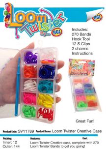 270 Loom Twister Bands Creative Case