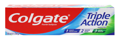 Colgate Triple Action Mint Toothpaste 12 x 100ml