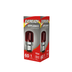 Eveready B22 Appliance Bulb 15W Red 10 pack