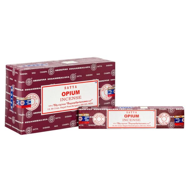 Satya Opium Incense 12 pack